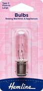 Sewing Machine and Appliances Bulb, Type C, Large